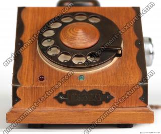 Photo Texture of Old Wooden Phone 0025
